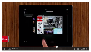 Application Ipad La Presse+