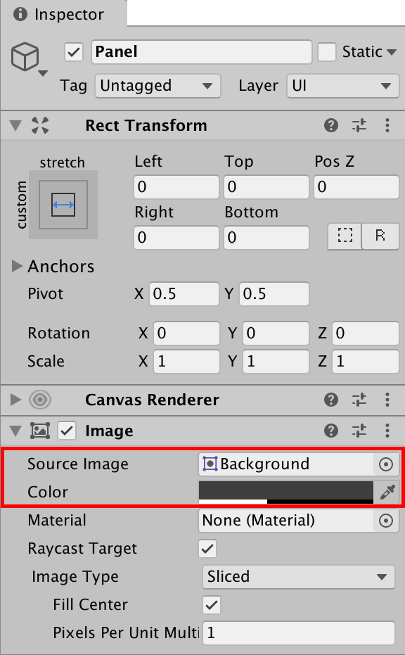L’attribut alt de cette image est vide, son nom de fichier est Unity-script-activate-gui-panel-inspector.png.